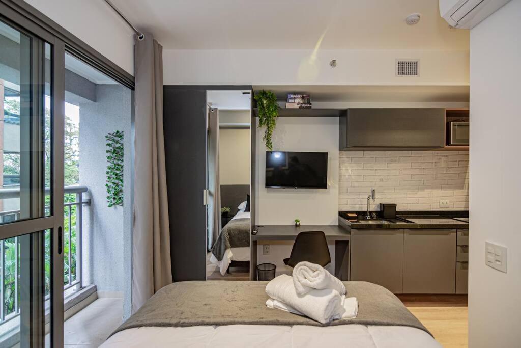 Apartament Studio Moderno Em Moema São Paulo Zewnętrze zdjęcie